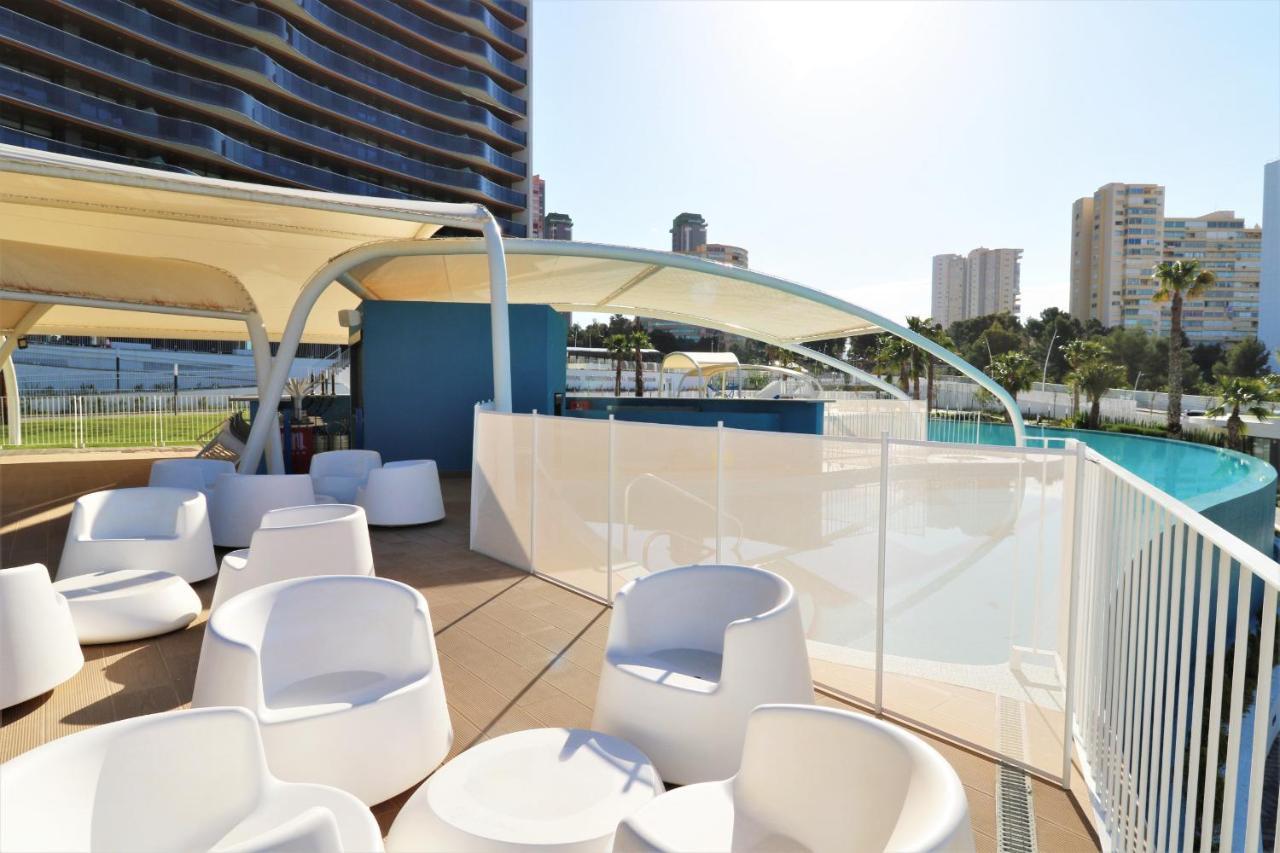 Sunset Waves 18-35 Poniente Beach Resort Benidorm Buitenkant foto