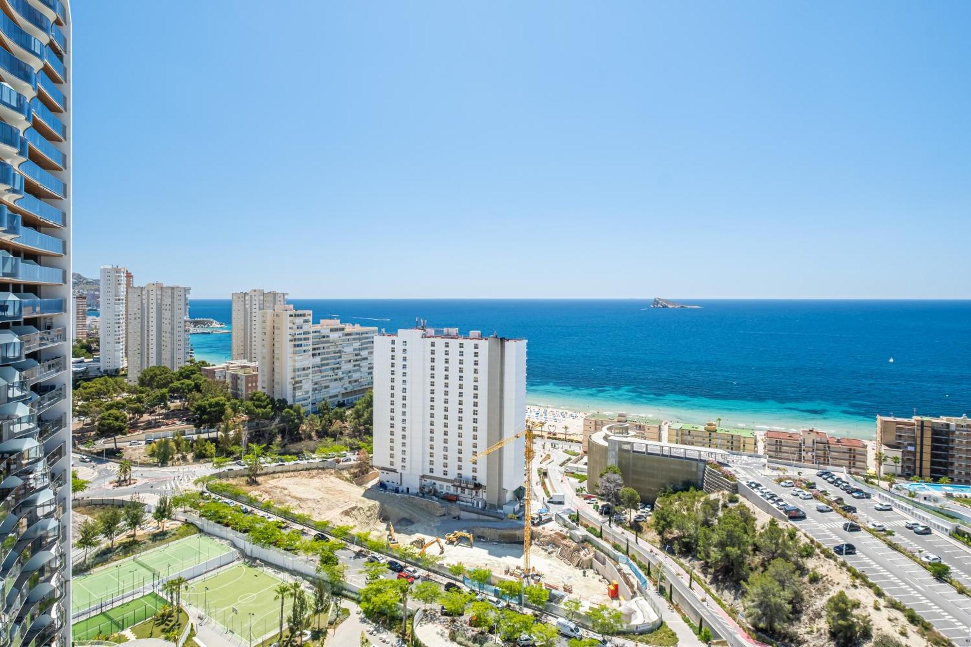 Sunset Waves 18-35 Poniente Beach Resort Benidorm Buitenkant foto
